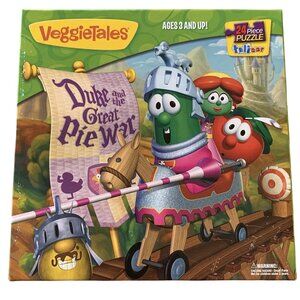 Veggie Tales Jigsaw Puzzle: Duke & the Great Pie War 24 PC